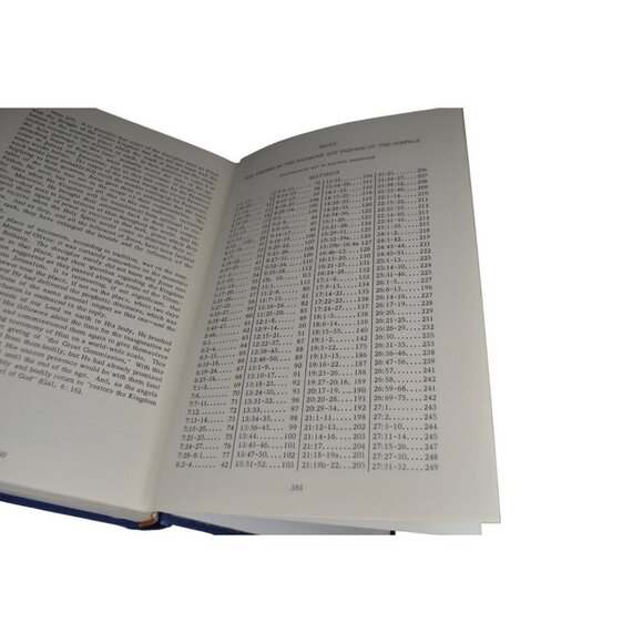 1961 A Laymans Harmony Of The Gospels By John Franklin Carter Hardcover Broadman - Picture 11 of 11